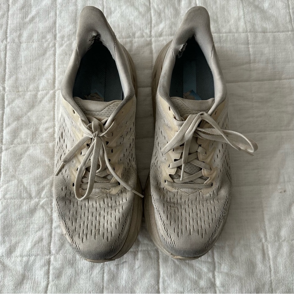 Hoka One One Women's Shoes in Beige